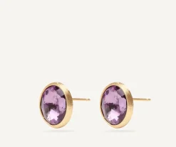 Amethyst Stud Earrings, Large|Marco Bicego Flash Sale