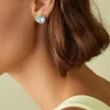 Blue Topaz Stud Earrings, Large|Marco Bicego Hot
