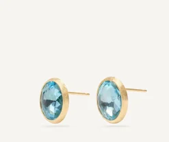 Blue Topaz Stud Earrings, Large|Marco Bicego Hot