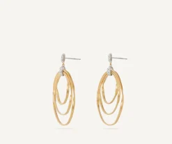 Chandelier Earrings With Ovals And Diamonds|Marco Bicego Cheap