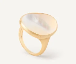 Cocktail Ring With White, Lunaria Mother Of Pearl|Marco Bicego Cheap