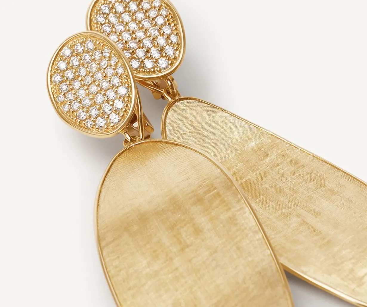 Convertible Gold Chandelier Earrings With Diamonds|Marco Bicego Store