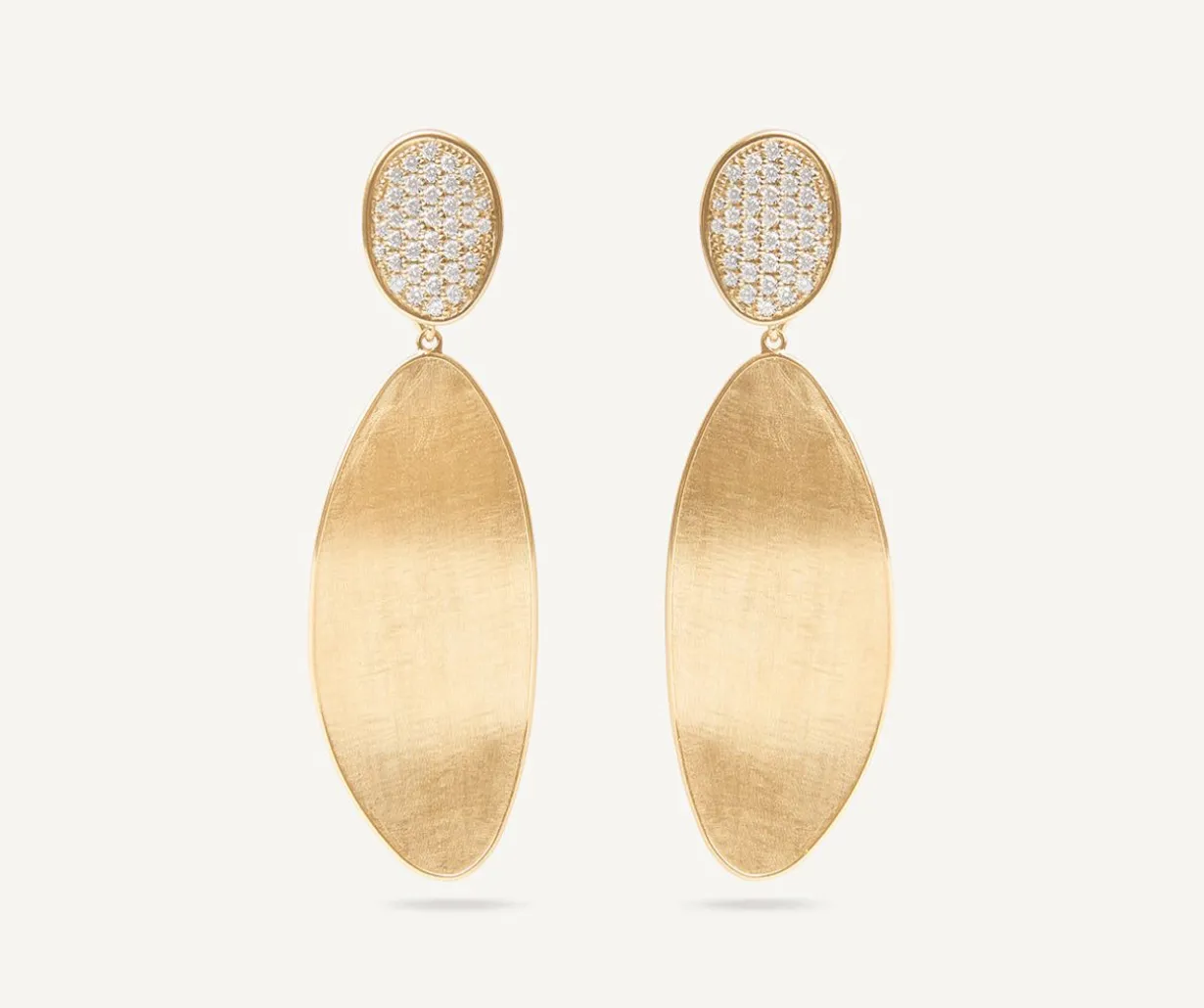 Convertible Gold Chandelier Earrings With Diamonds|Marco Bicego Store