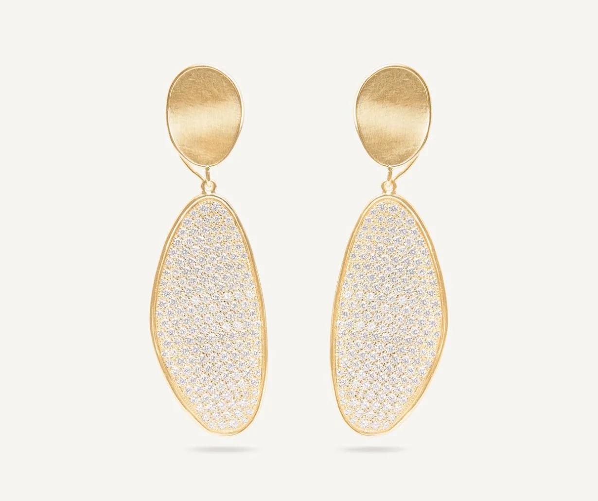 Convertible Gold Chandelier Earrings With Diamonds|Marco Bicego Store