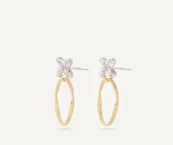 Diamond Earrings With Floral Elements|Marco Bicego Best