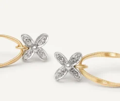Diamond Earrings With Floral Elements|Marco Bicego Best