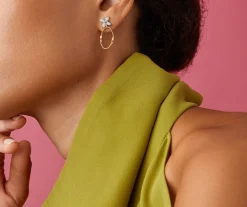 Diamond Earrings With Floral Elements|Marco Bicego Best