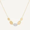 Diamond Necklace With Adjustable Chain, Mini|Marco Bicego Store