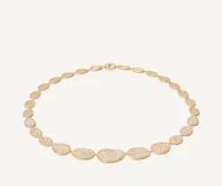 Diamond Necklace With Gold Leaf Degrade|Marco Bicego Sale