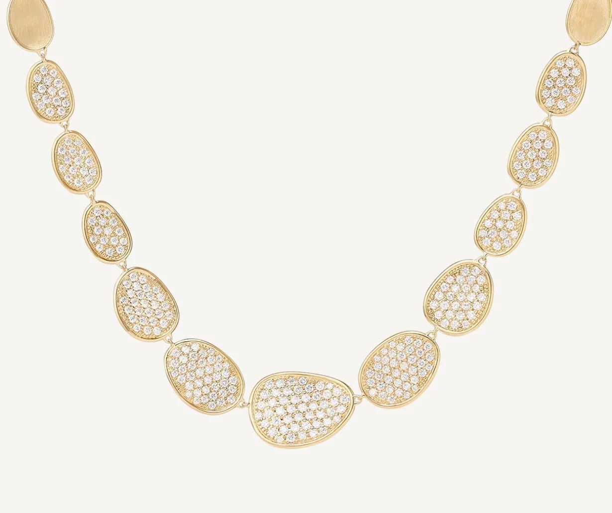 Diamond Necklace With Gold Leaf Degrade|Marco Bicego Sale