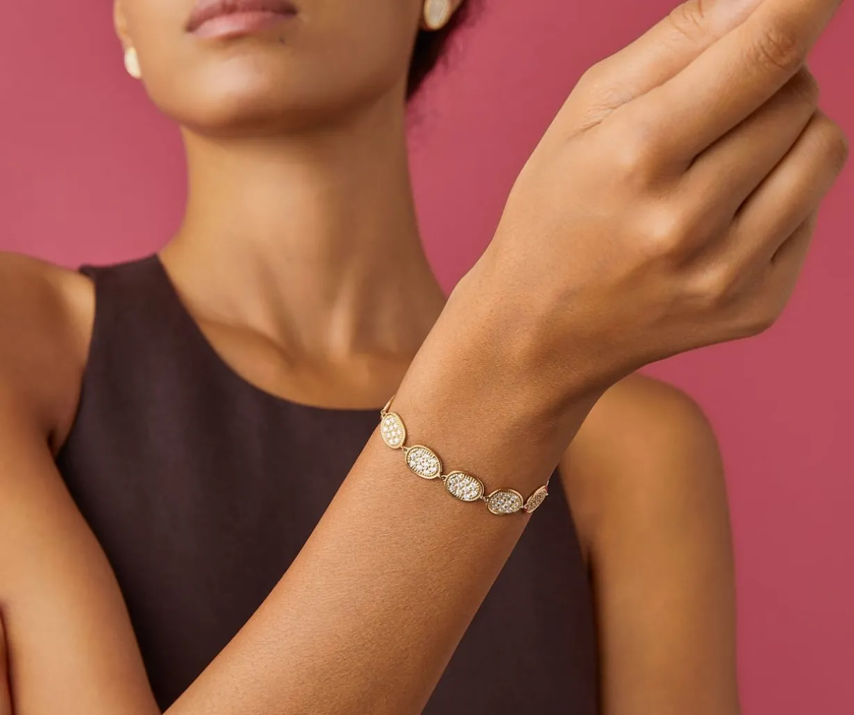 Diamond Pave Bracelet|Marco Bicego Online