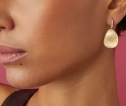 Diamond-Studded Earrings, Medium|Marco Bicego Cheap