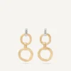 Double-Drop Gold Diamond Earrings|Marco Bicego Sale