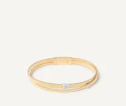 Double Strand Diamond Pave Bracelet|Marco Bicego Store