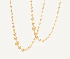 Faded 18Kt Yellow Gold Double-Strand Necklace|Marco Bicego Discount