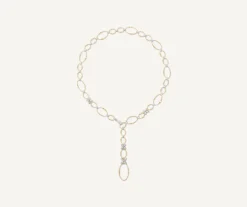 Floral Diamond Pave Lariat Necklace|Marco Bicego Hot