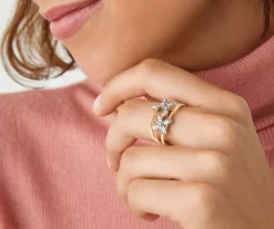 Floral Pave Diamond Ring|Marco Bicego Hot