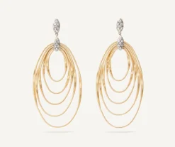 Gold And Diamond Chandelier Earrings, Large|Marco Bicego New