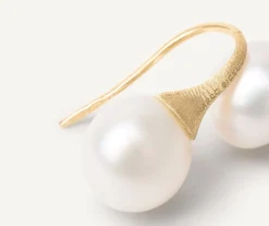 Gold And Pearl Drop Earrings|Marco Bicego Cheap