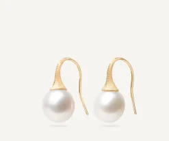 Gold And Pearl Drop Earrings|Marco Bicego Cheap