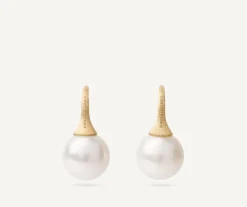 Gold And Pearl Drop Earrings|Marco Bicego Cheap