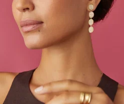 Gold Chandelier Earrings With Diamonds|Marco Bicego Flash Sale