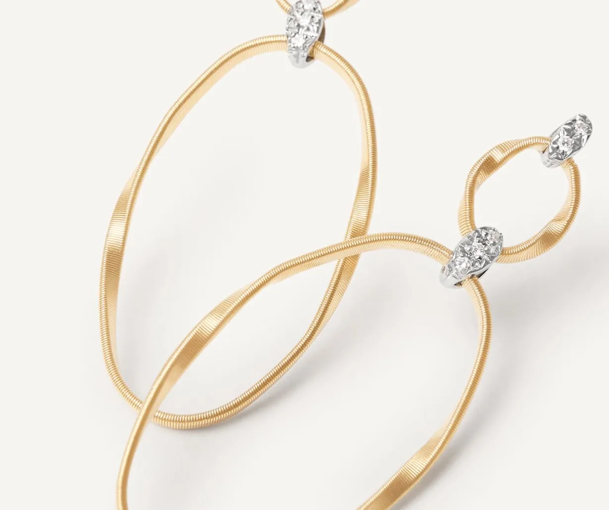 Gold Earrings With Diamonds|Marco Bicego Outlet