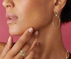 Gold Earrings With Diamonds|Marco Bicego Outlet