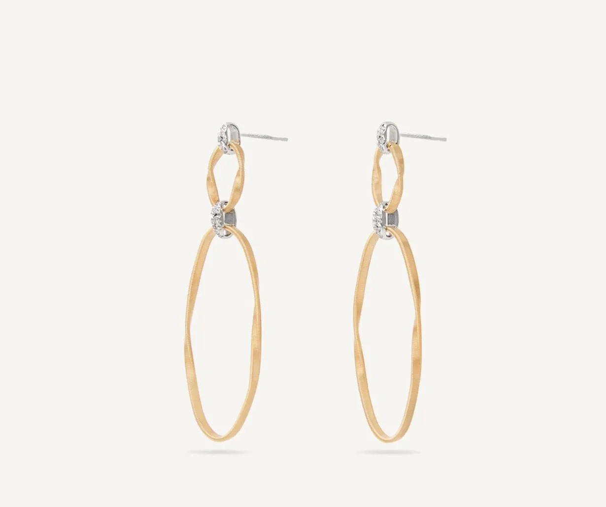 Gold Earrings With Diamonds|Marco Bicego Outlet