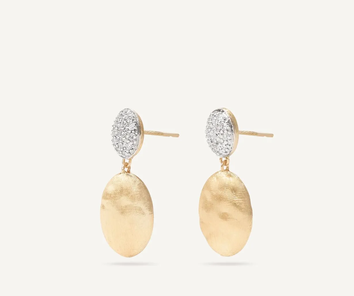 Gold Earrings With Diamonds|Marco Bicego Fashion