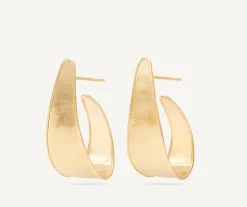 Gold Hoop Earrings With Florentine Technique|Marco Bicego Hot