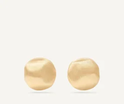 Gold Stud Earrings, Large|Marco Bicego Discount