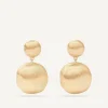 Gold Two-Bead Drop Earrings|Marco Bicego Outlet