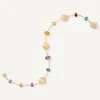 18Kt Yellow Gold Mixed Gemstone Single-Strand Bracelet|Marco Bicego Shop