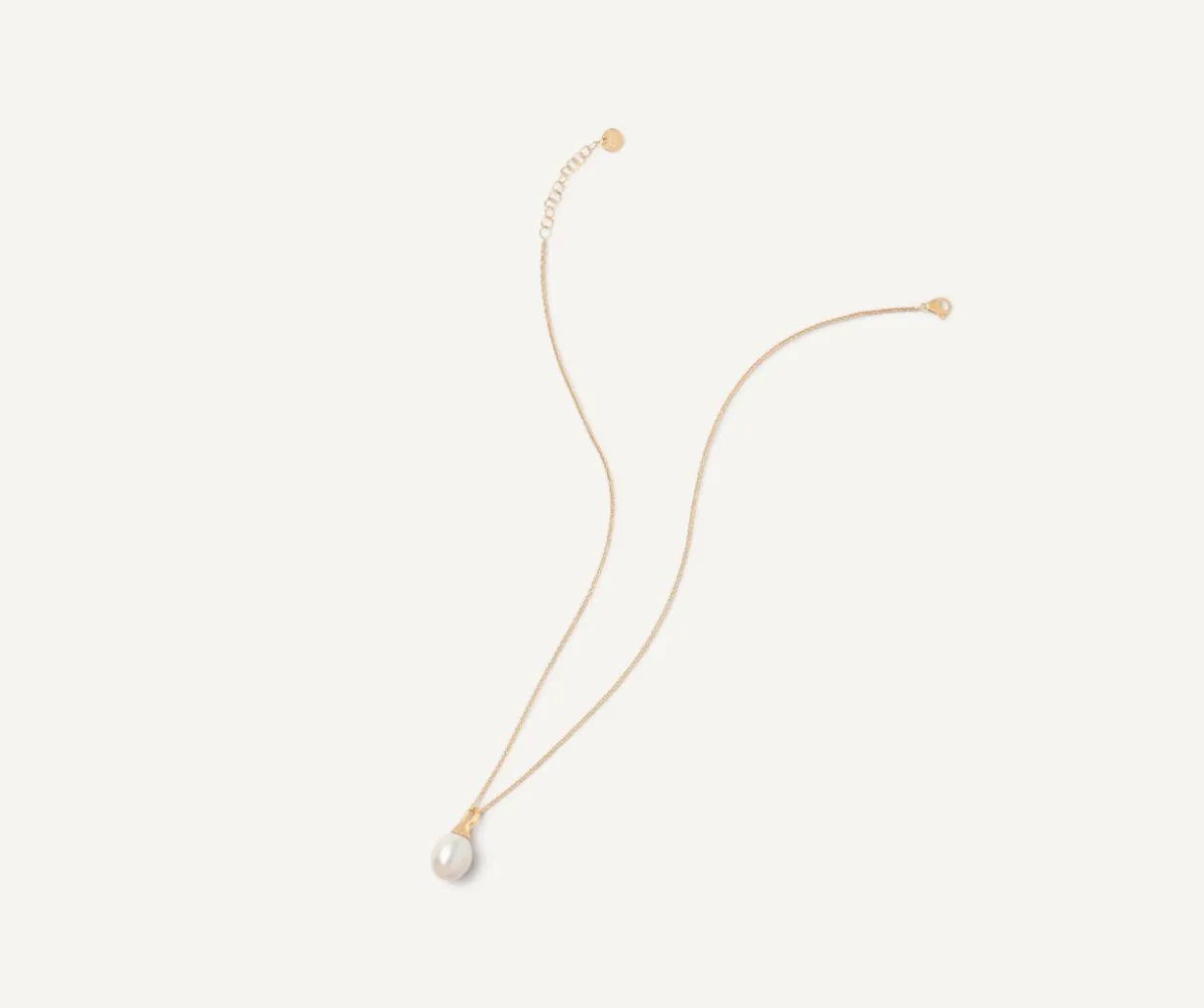 18Kt Yellow Gold Pendant With Pearl|Marco Bicego New