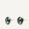 London Blue Topaz Stud Earrings, Large|Marco Bicego Store