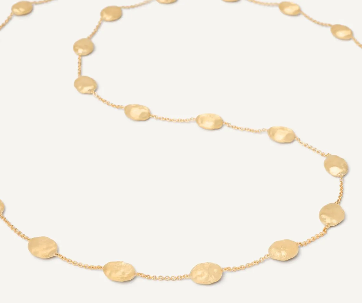 Long Necklace With Yellow Gold Oval Elements|Marco Bicego Discount