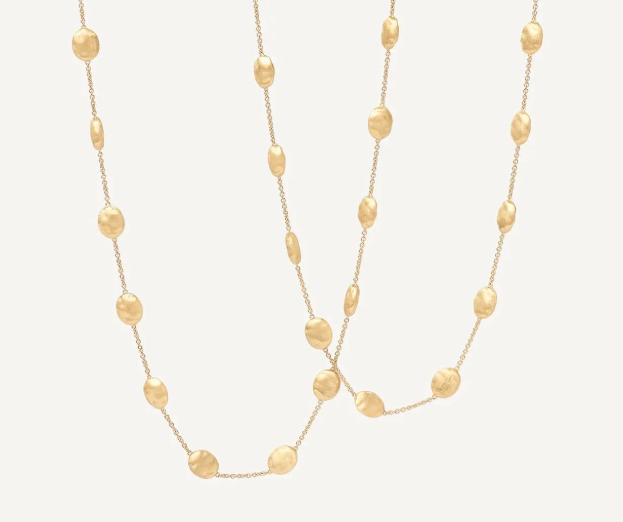 Long Necklace With Yellow Gold Oval Elements|Marco Bicego Discount