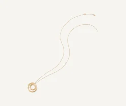 Long Two-Loop Pendant With Diamonds|Marco Bicego Discount