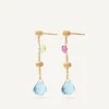Mini Multicoloured Topaz Earrings|Marco Bicego Flash Sale