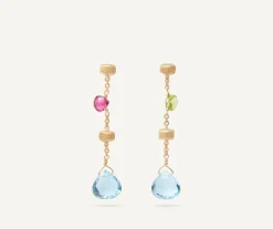 Mini Multicoloured Topaz Earrings|Marco Bicego Flash Sale