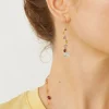 Multicoloured Diamond-Studded Earrings|Marco Bicego Sale
