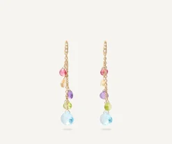 Multicoloured Diamond-Studded Earrings|Marco Bicego Cheap