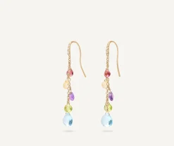 Multicoloured Diamond-Studded Earrings|Marco Bicego Cheap