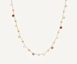 Multicoloured Gemstone Necklace|Marco Bicego Best