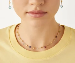 Multicoloured Gemstone Necklace|Marco Bicego Best
