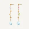 Multicoloured Topaz Earrings|Marco Bicego Discount