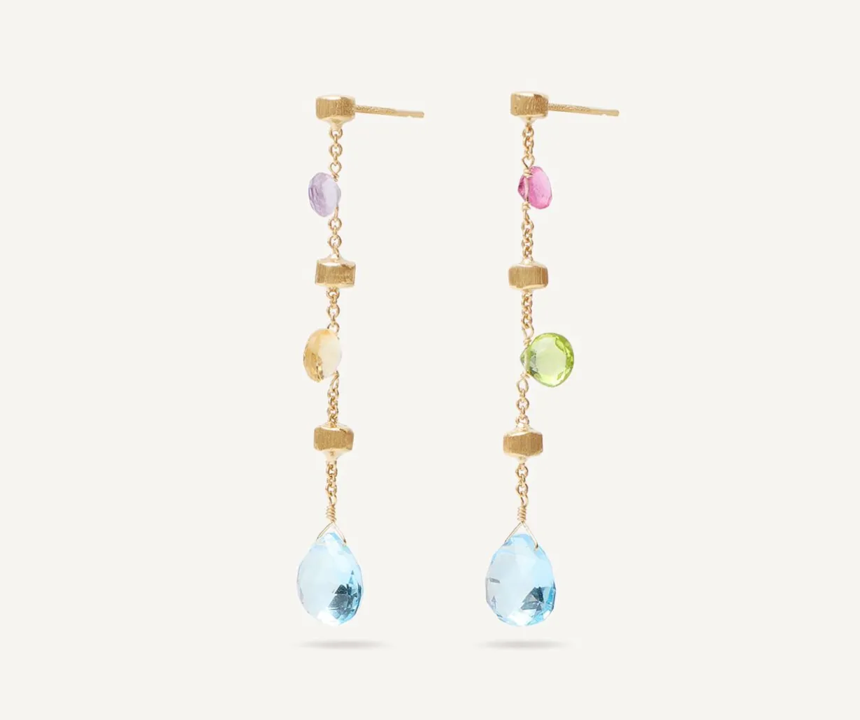 Multicoloured Topaz Earrings|Marco Bicego Discount