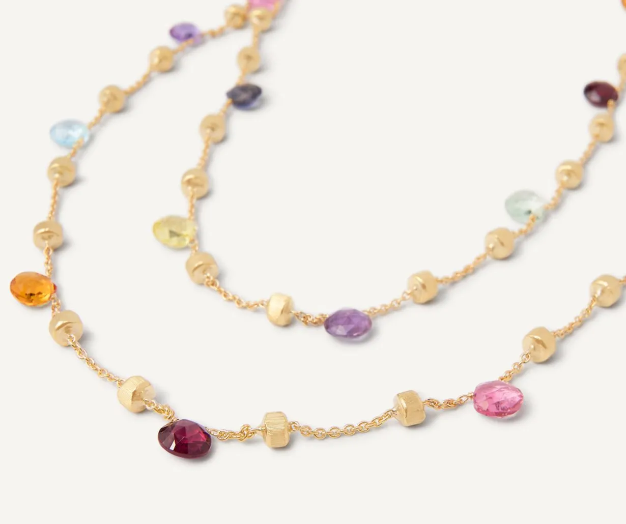Necklace With Multicoloured Gemstones|Marco Bicego Outlet