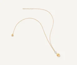 Pendant Chain Necklace With Diamonds|Marco Bicego Online